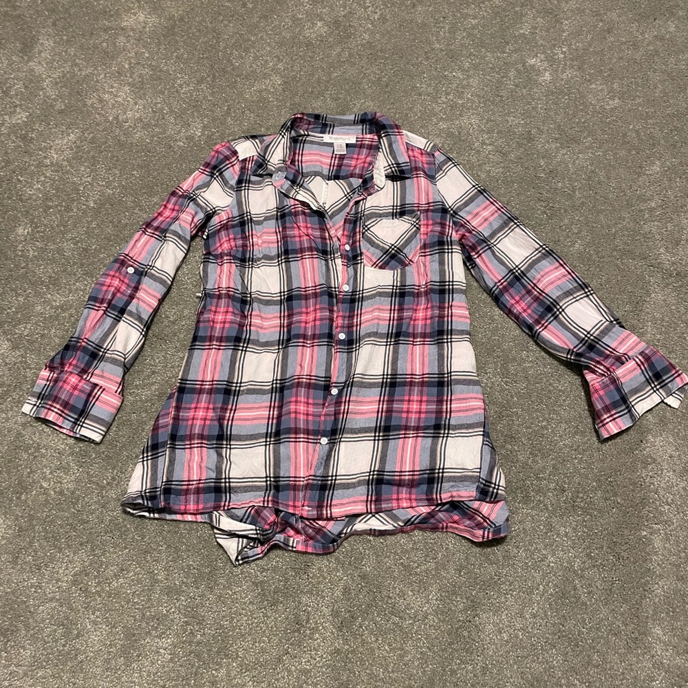 Motherhood Maternity Flannel Shirt